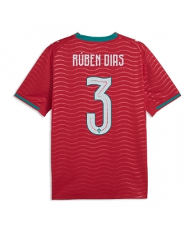 Billige Fotballdrakt Portugal Ruben Dias #3 Replika Hjemmedrakt VM 2026 Kortermet Billige Fotballdrakt Portugal Ruben Dias #3 Replika Hjemmedrakt VM 2026 Kortermet